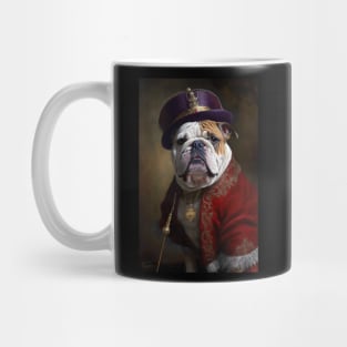 English Bulldog Beefeater Classic Dog Portrait Mug